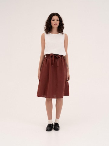 AmourLinen Rock 'Bergen'‌‌‌‌‌‌‌‌‌‌ in Rot