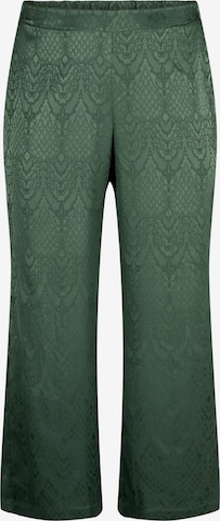 Zizzi - regular Pantalón 'MAJAT' en verde: frente