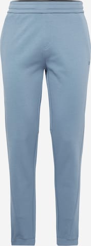 Calvin Klein Tapered Broek in Blauw: voorkant