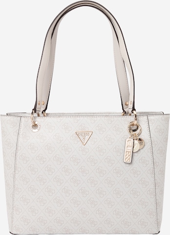 Plase de cumpărături 'Noelle II' de la GUESS pe alb: față