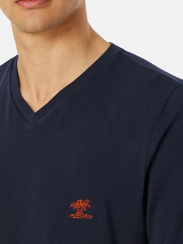 SCHIESSER Pajama short in Blue