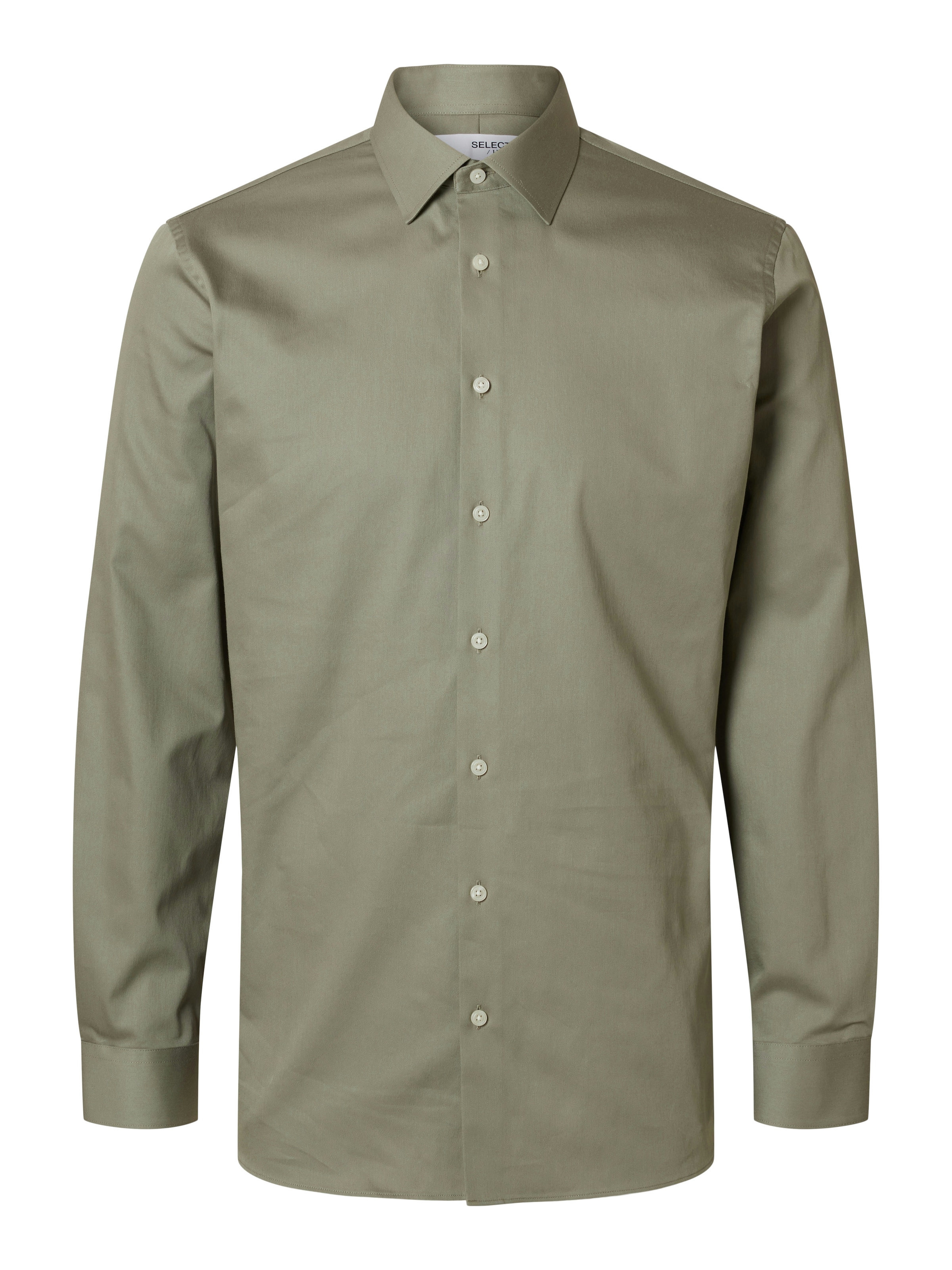 SELECTED Overhemd in Grijs: voorkant