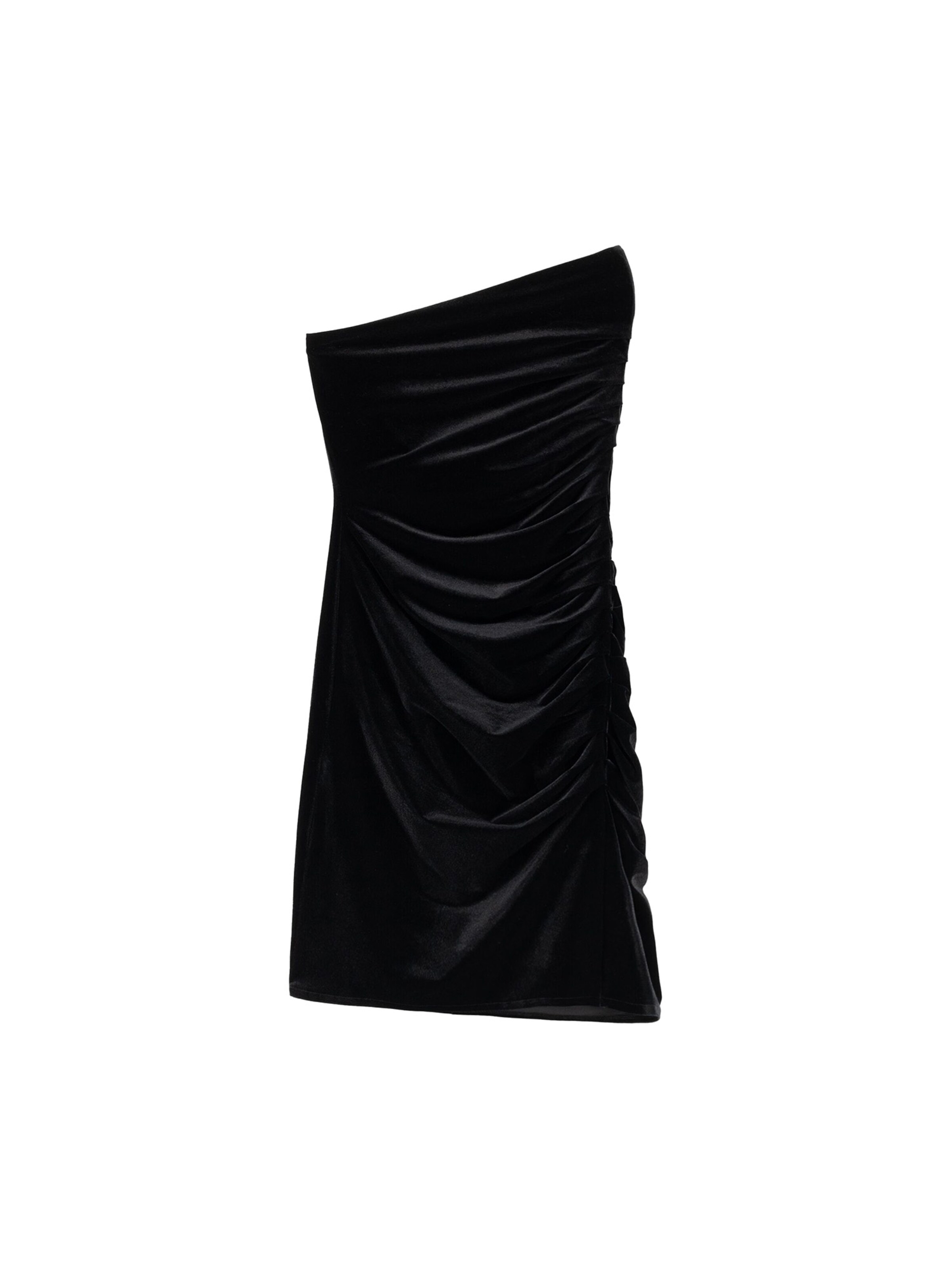 Bershka Šaty - Čierna: predná strana