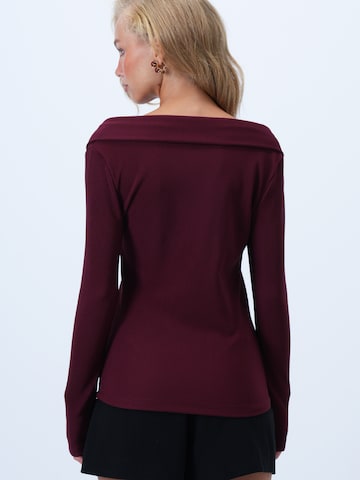 Maglietta di Trend Alaçatı Stili in rosso