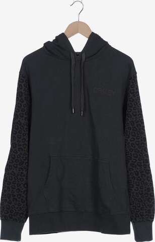 OAKLEY Sweatshirt & Zip-Up Hoodie in M in Grey: front