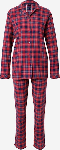 Pyjama TOM TAILOR en rouge : devant