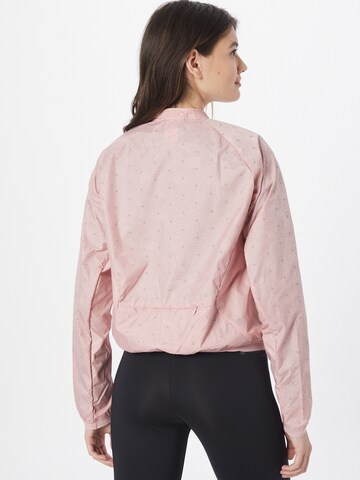 ADIDAS SPORTSWEAR Athletic Jacket 'Run Fast Radically Reflective' in Pink