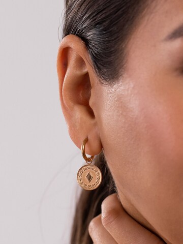 Boucles d'oreilles 'Lolani' PURELEI en or : devant