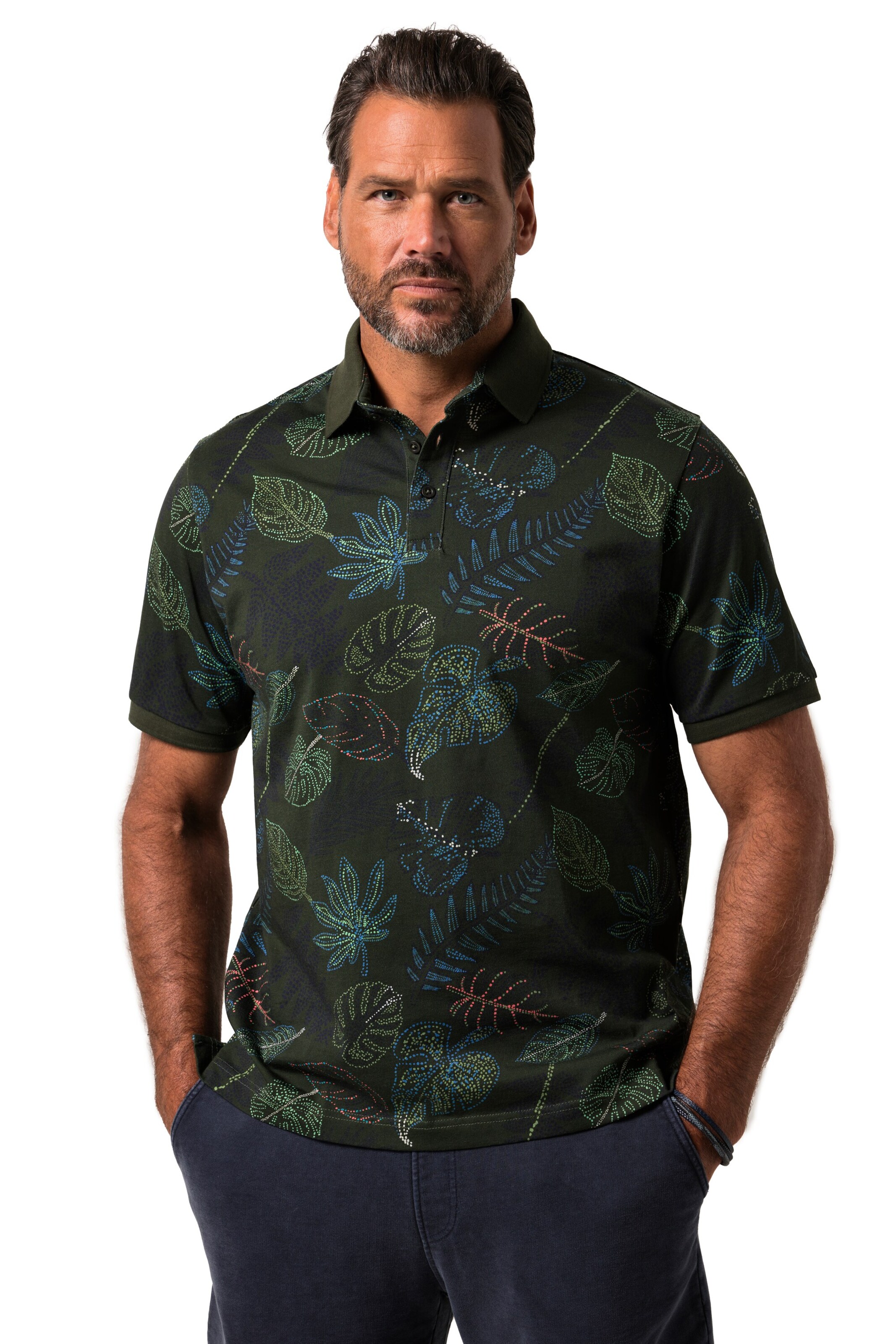 JP1880 Shirt in Green: front