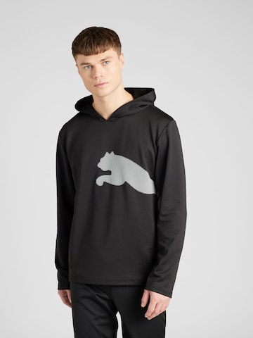 PUMA Sport sweatshirt 'Train All Day' i svart: framsida