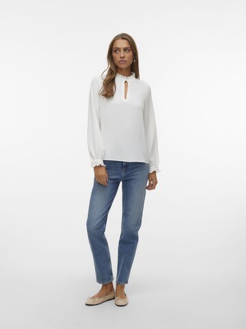 VERO MODA Bluse 'ALVA' i hvid
