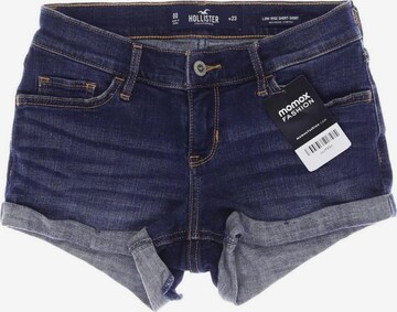 HOLLISTER Shorts XXXS in Blau: predná strana