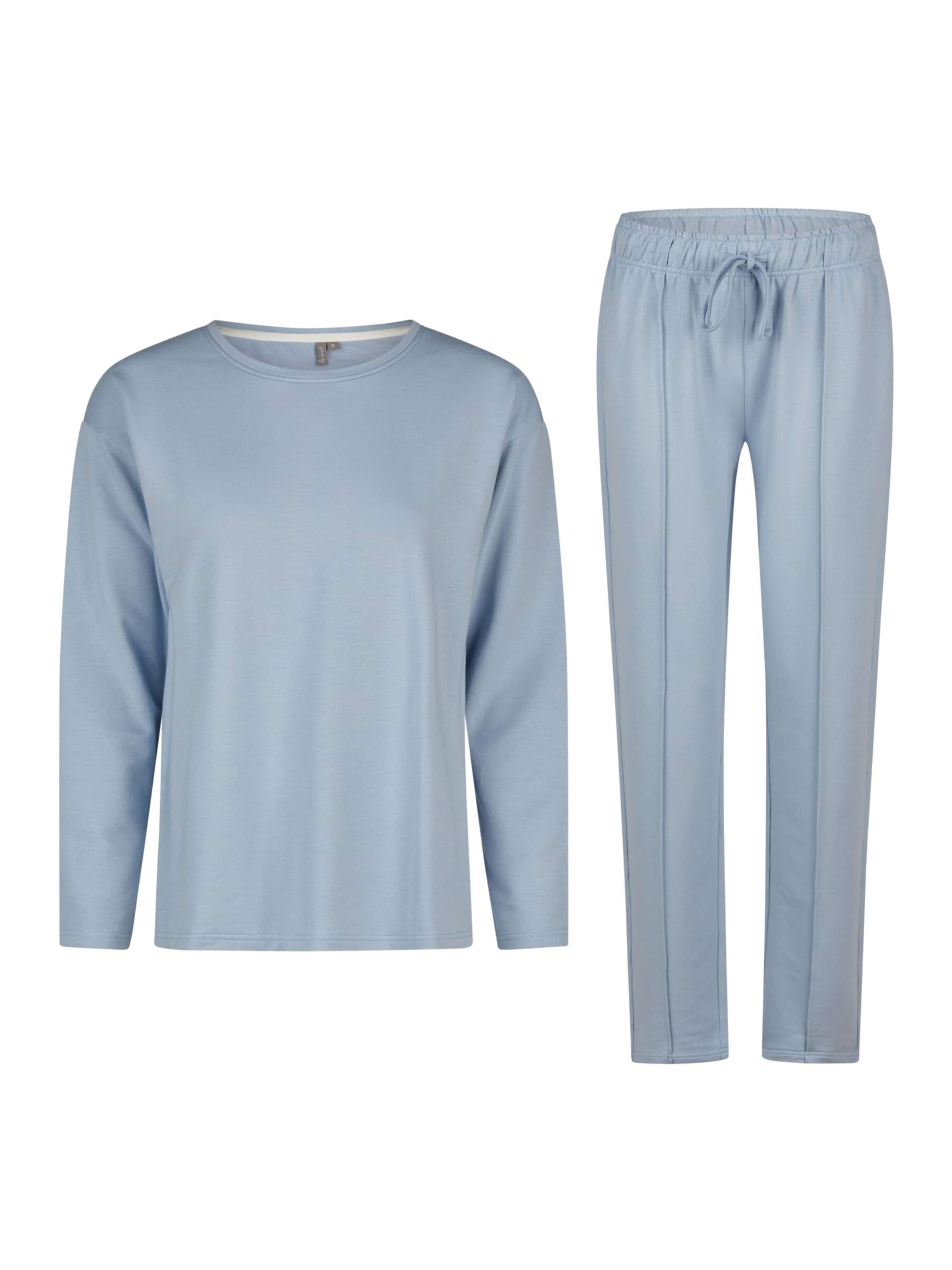 By Louise Pyjama‌‌‌‌ in Blau: Vorderseite