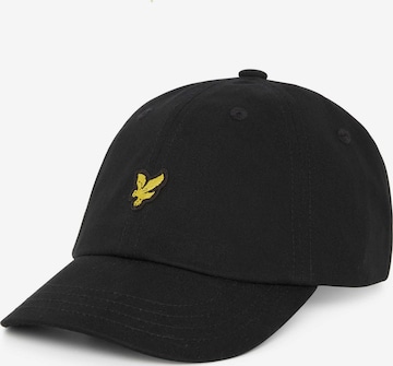 Lyle & Scott Cap in Black: front