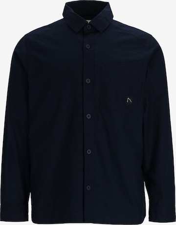 Coupe regular Chemise 'Axel Oxford' CHASIN' en bleu : devant