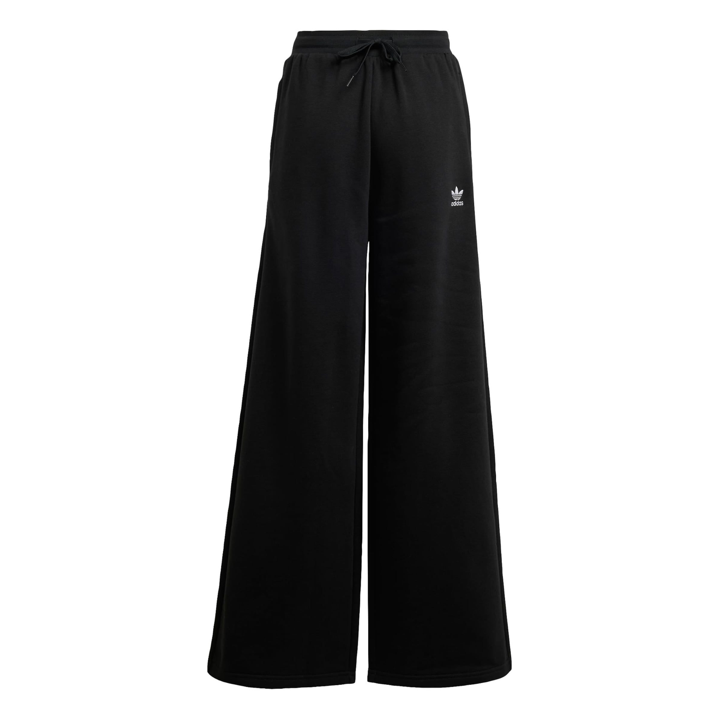 Wide leg Pantaloni 'Wide Leg' di ADIDAS ORIGINALS in nero: frontale