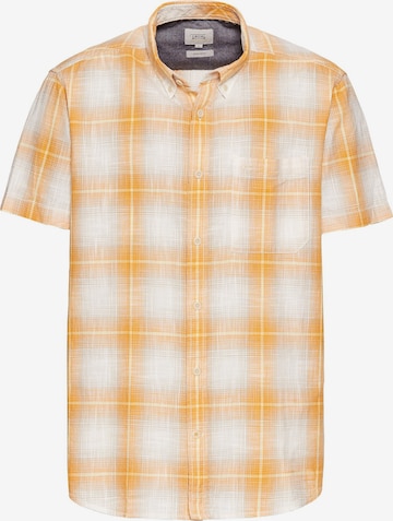 CAMEL ACTIVE Button Up Shirt in Orange: front