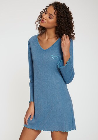 Chemise de nuit s.Oliver en bleu