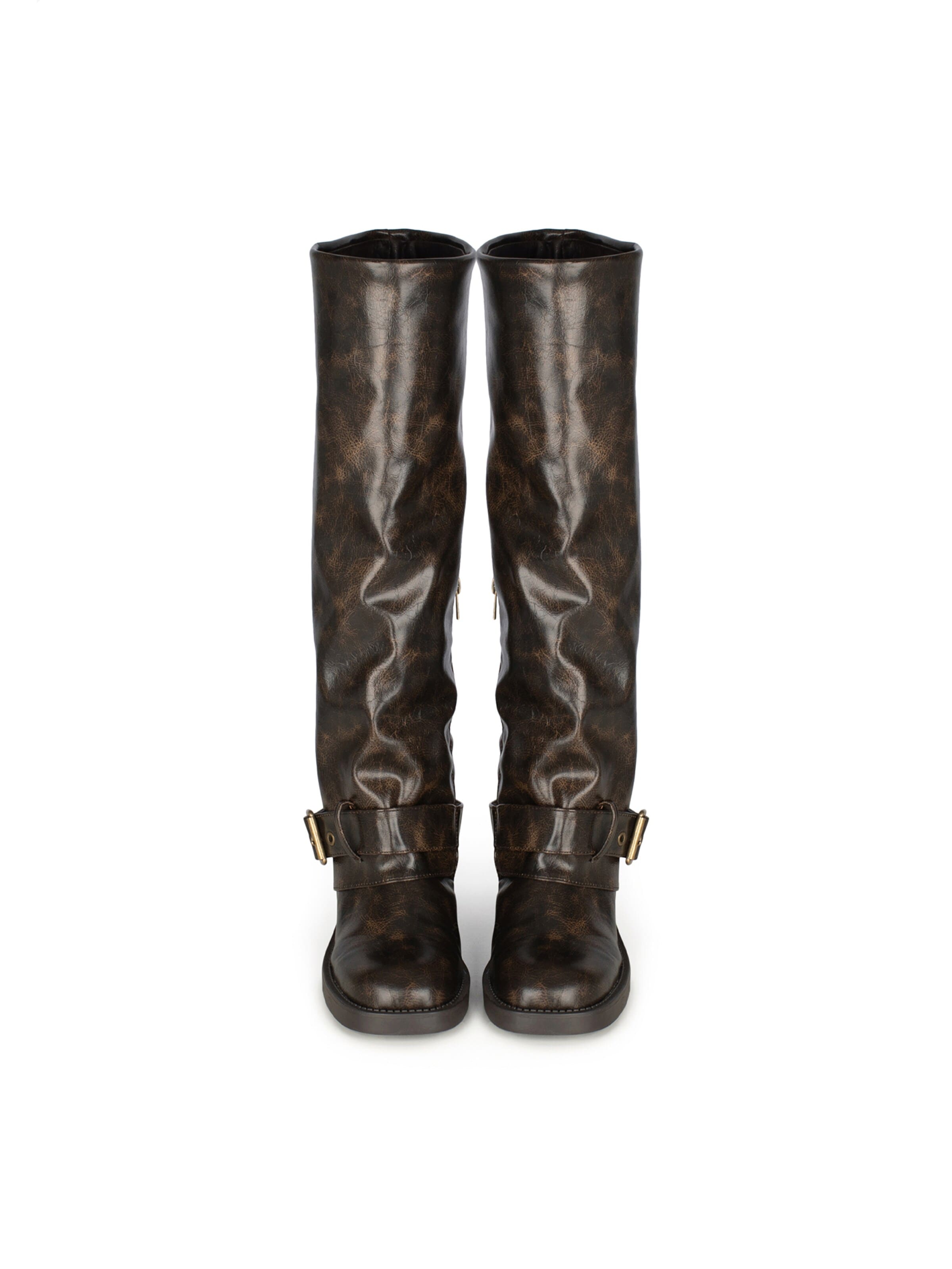 Bottes POSH by Poelman en bronze