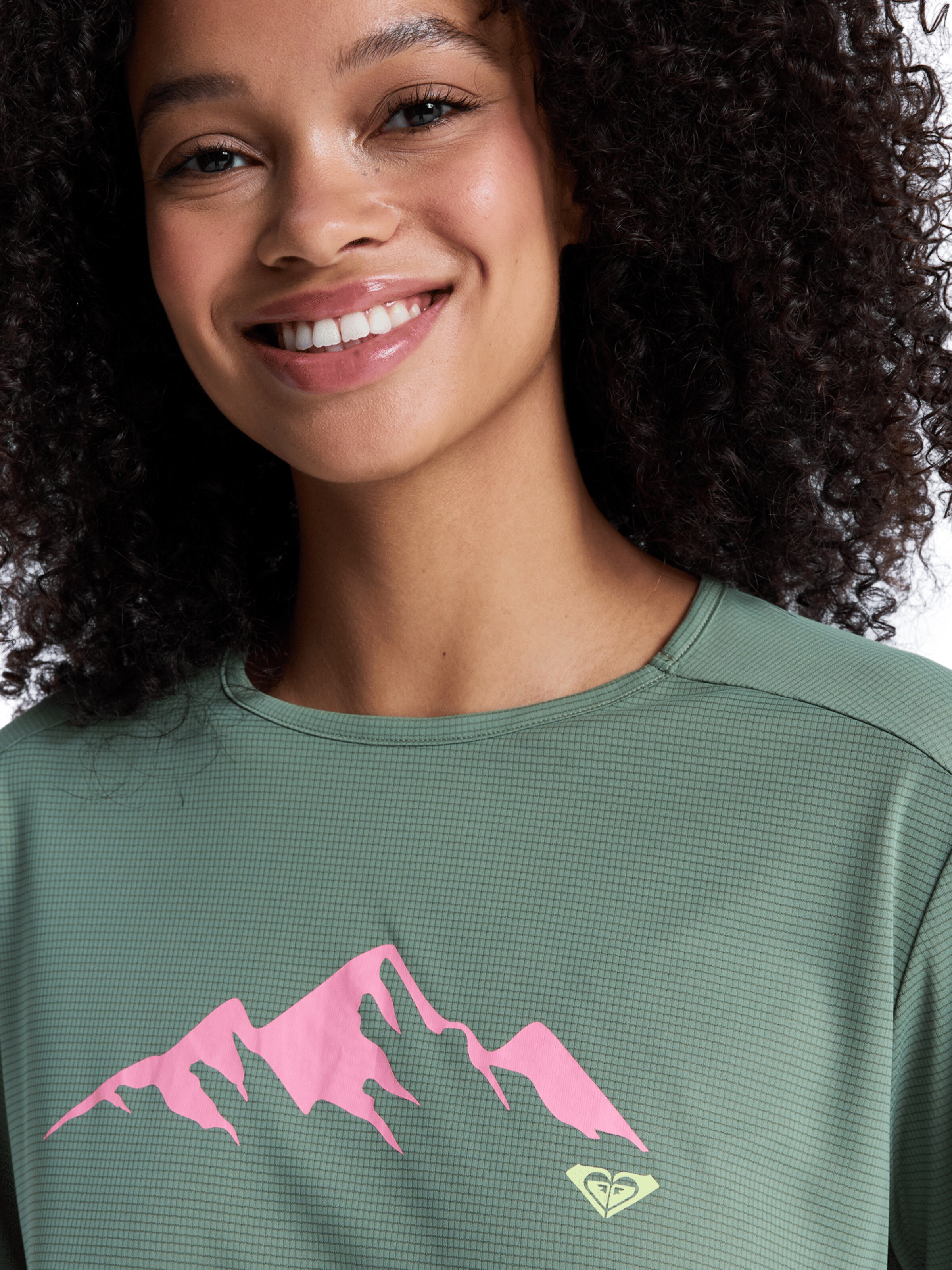 ROXY Performance Shirt 'Boundless Spirit 3' in Green