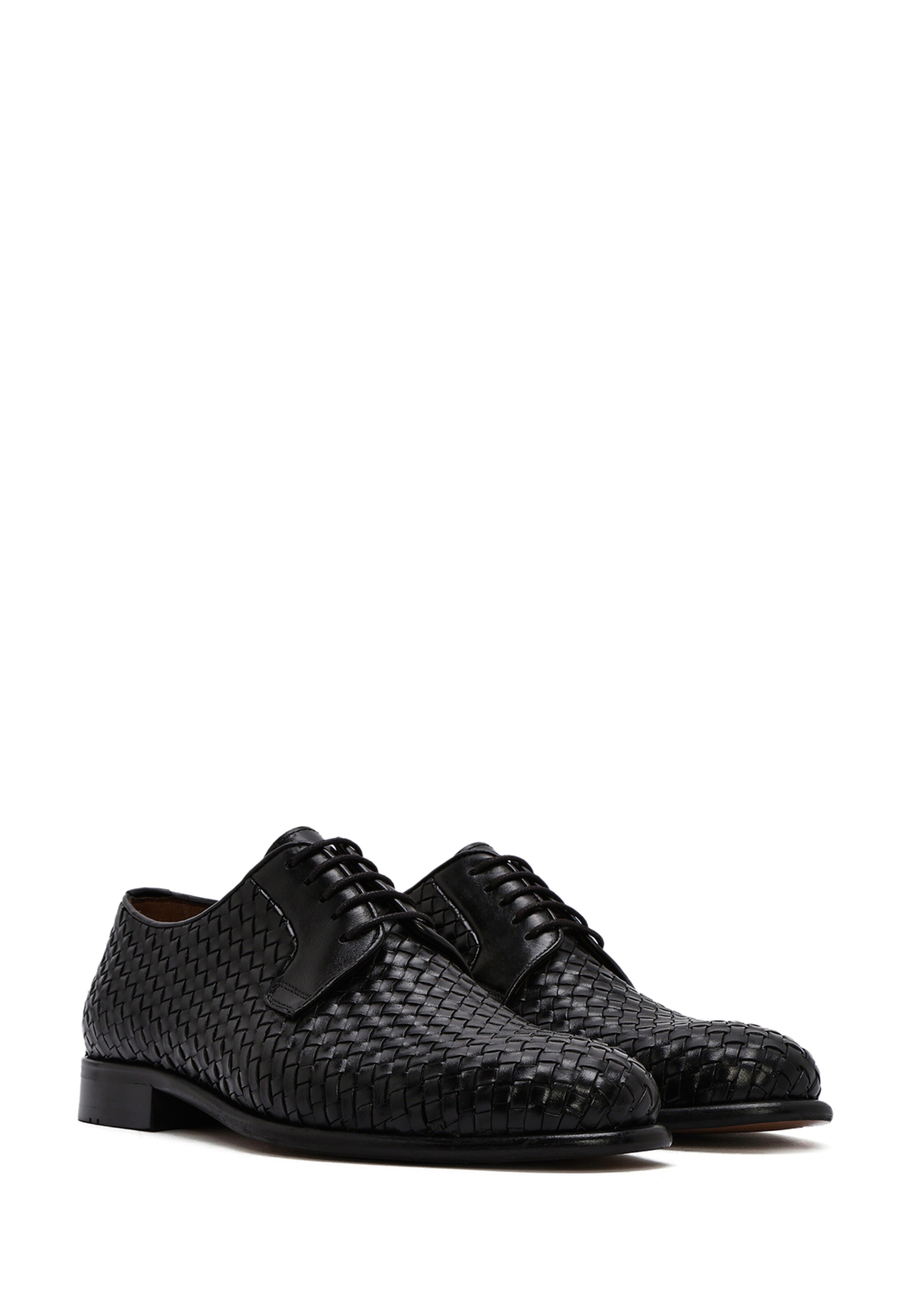 Derimod Schnürschuh in Schwarz