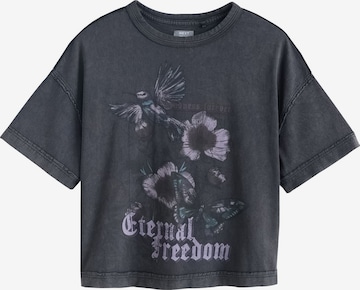 T-Shirt Next en gris : devant