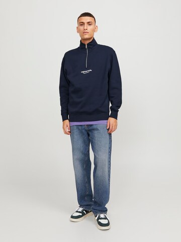 Felpa di JACK & JONES in blu