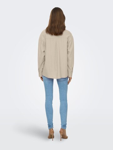 ONLY - Blusa 'Caro' en beige