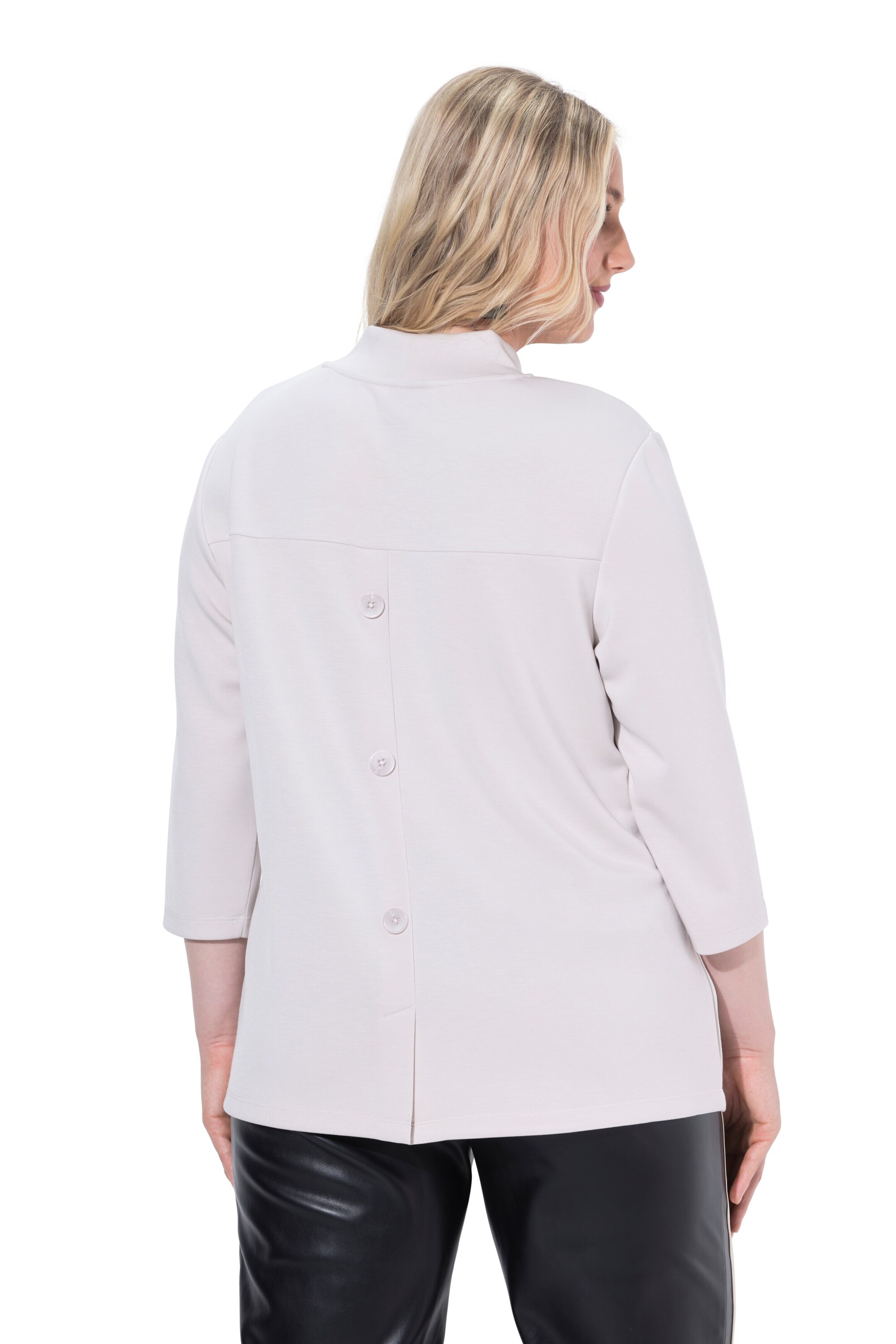 Ulla Popken Sweatshirt in Grijs