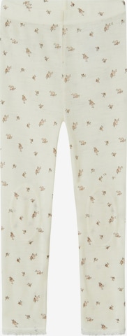 NAME IT Leggings 'NMFWang' in Wit: voorkant