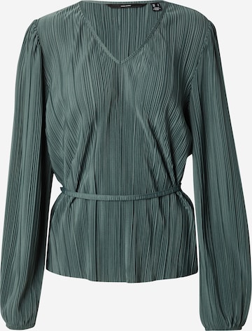 VERO MODA Bluzka 'VMSOMA' w kolorze zielony: przód