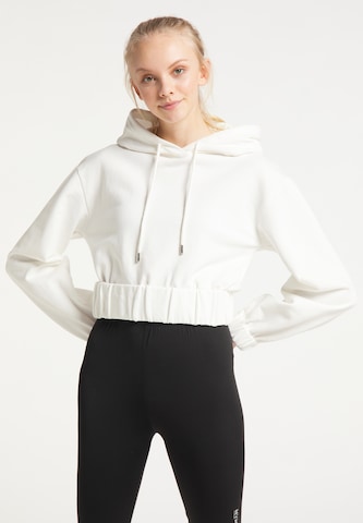 Sweat-shirt myMo ATHLSR en blanc : devant