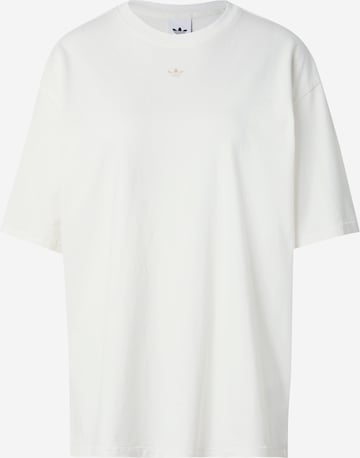 balta ADIDAS ORIGINALS Marškinėliai: priekis