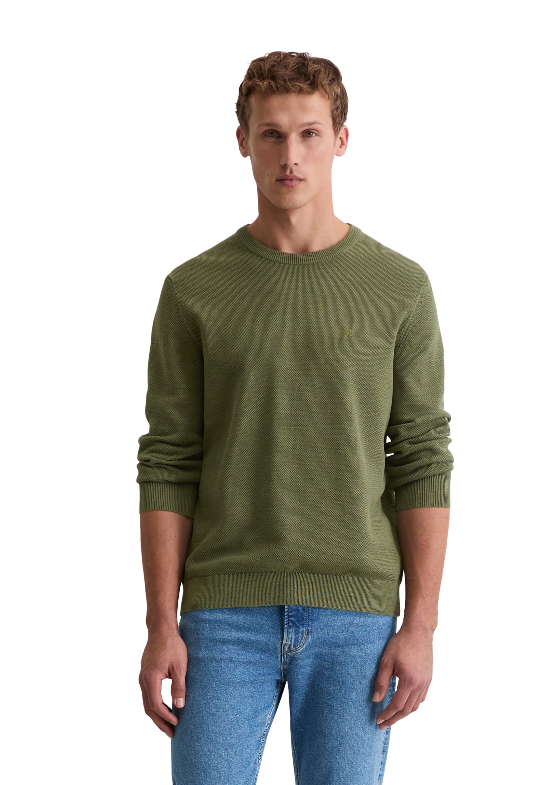 Marc O'Polo Pullover in Grün: Vorderseite