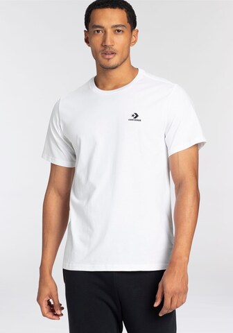 CONVERSE Shirt in Weiß: Vorderseite