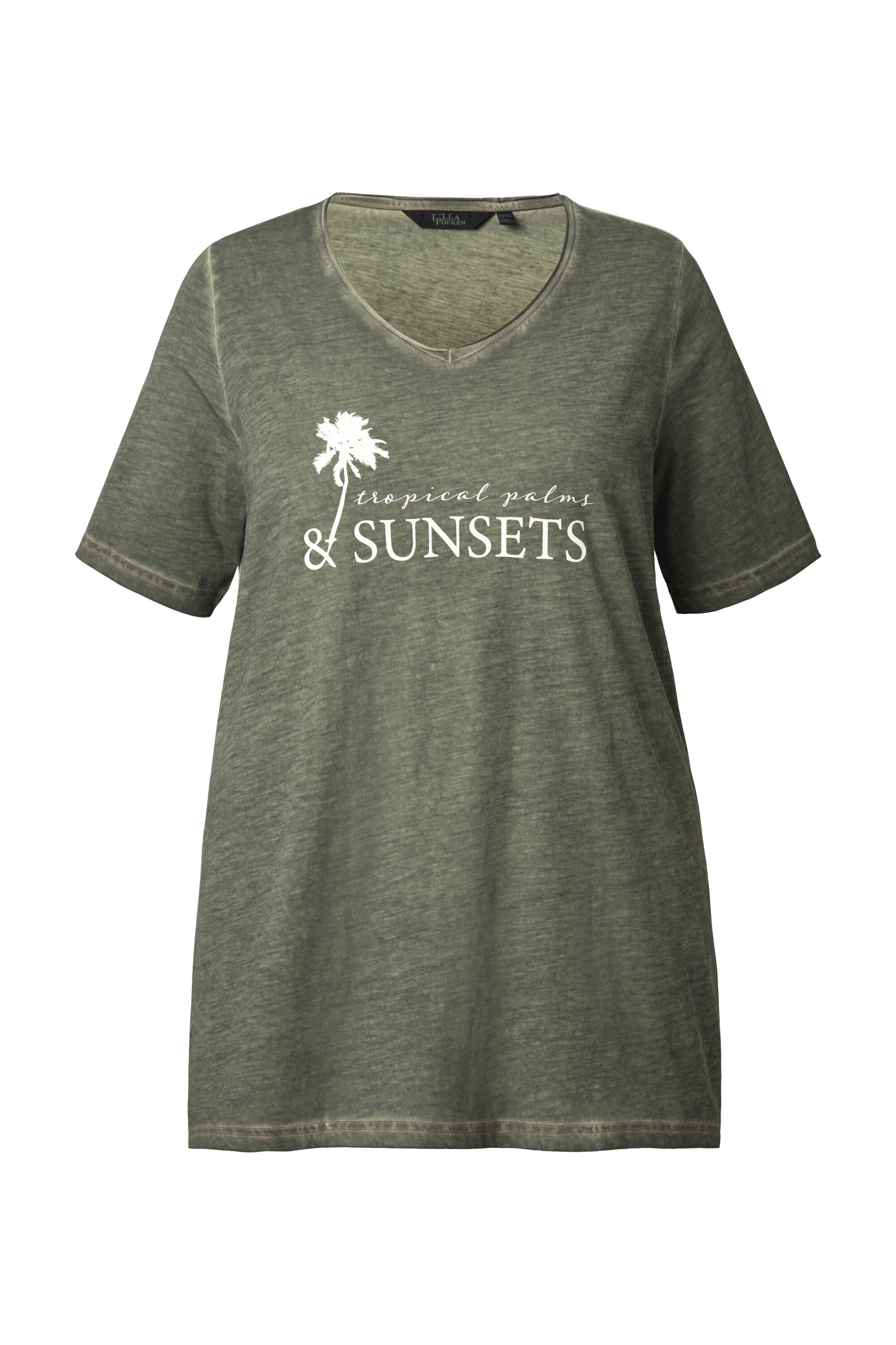 Ulla Popken Shirt in Green: front