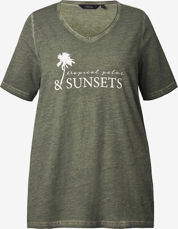 Ulla Popken Shirt in Green: front