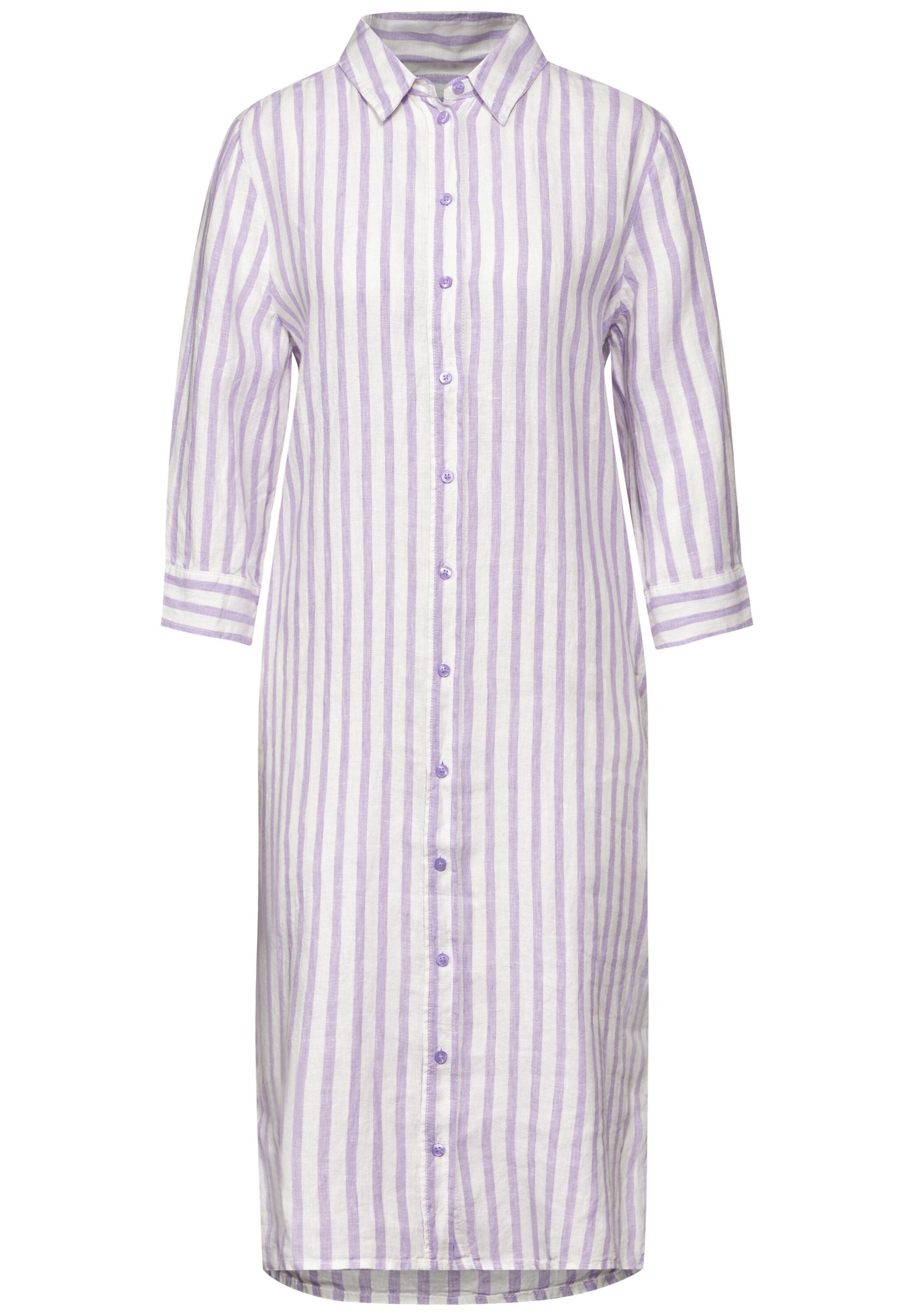 STREET ONE Shirt Dress in Purple: front