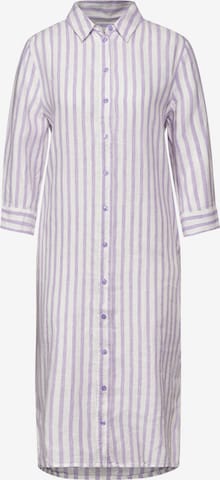 STREET ONE Shirt Dress in Purple: front