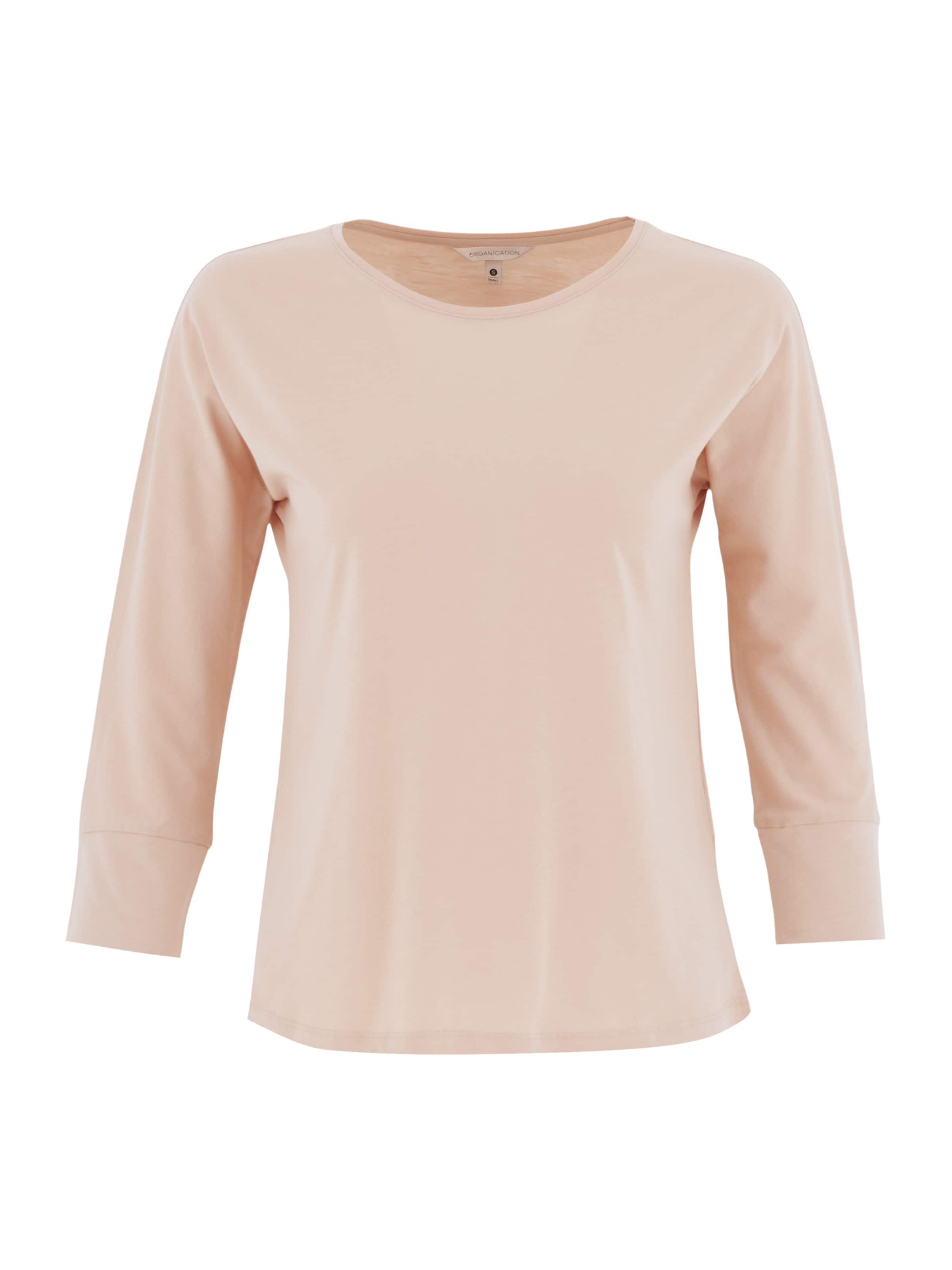 Organication T-Shirt in Beige: Vorderseite