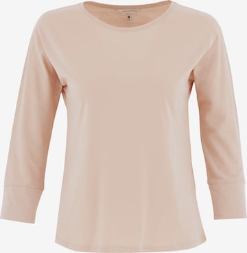 Organication T-Shirt in Beige: Vorderseite