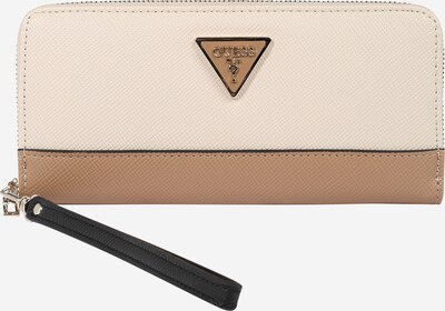 GUESS Wallet 'NOELLE' in Cream / Light beige / Gold / Basalt grey, Item view