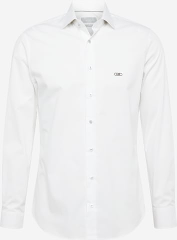 Coupe regular Chemise Michael Kors en blanc : devant