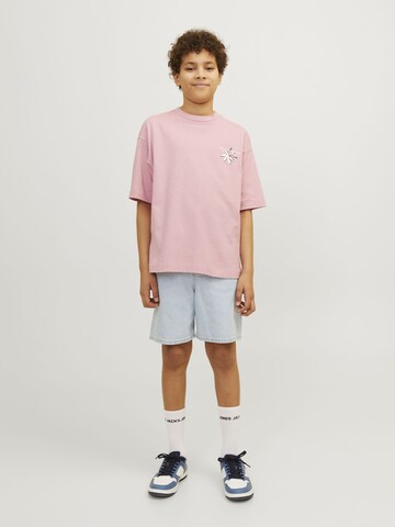 T-Shirt Jack & Jones Junior en rose