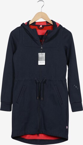 Blutsgeschwister Kapuzenpullover XS in Blau: Vorderseite