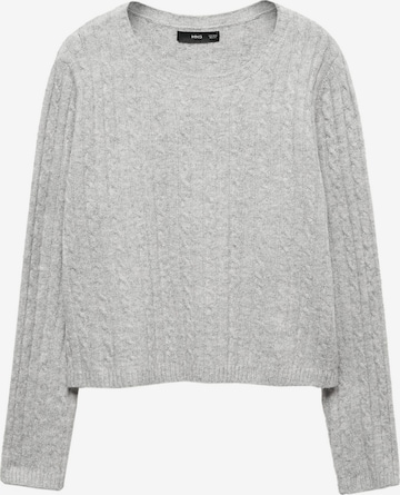 Pull-over 'Jaime' MANGO en gris : devant