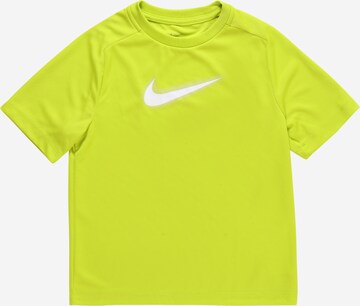 NIKE - Camiseta funcional en amarillo: frente