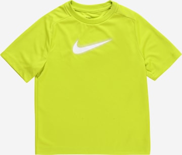 NIKE Performance Shirt in Yellow: front