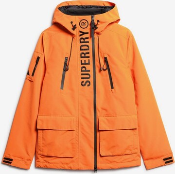 Superdry Between-Season Jacket in Orange: front