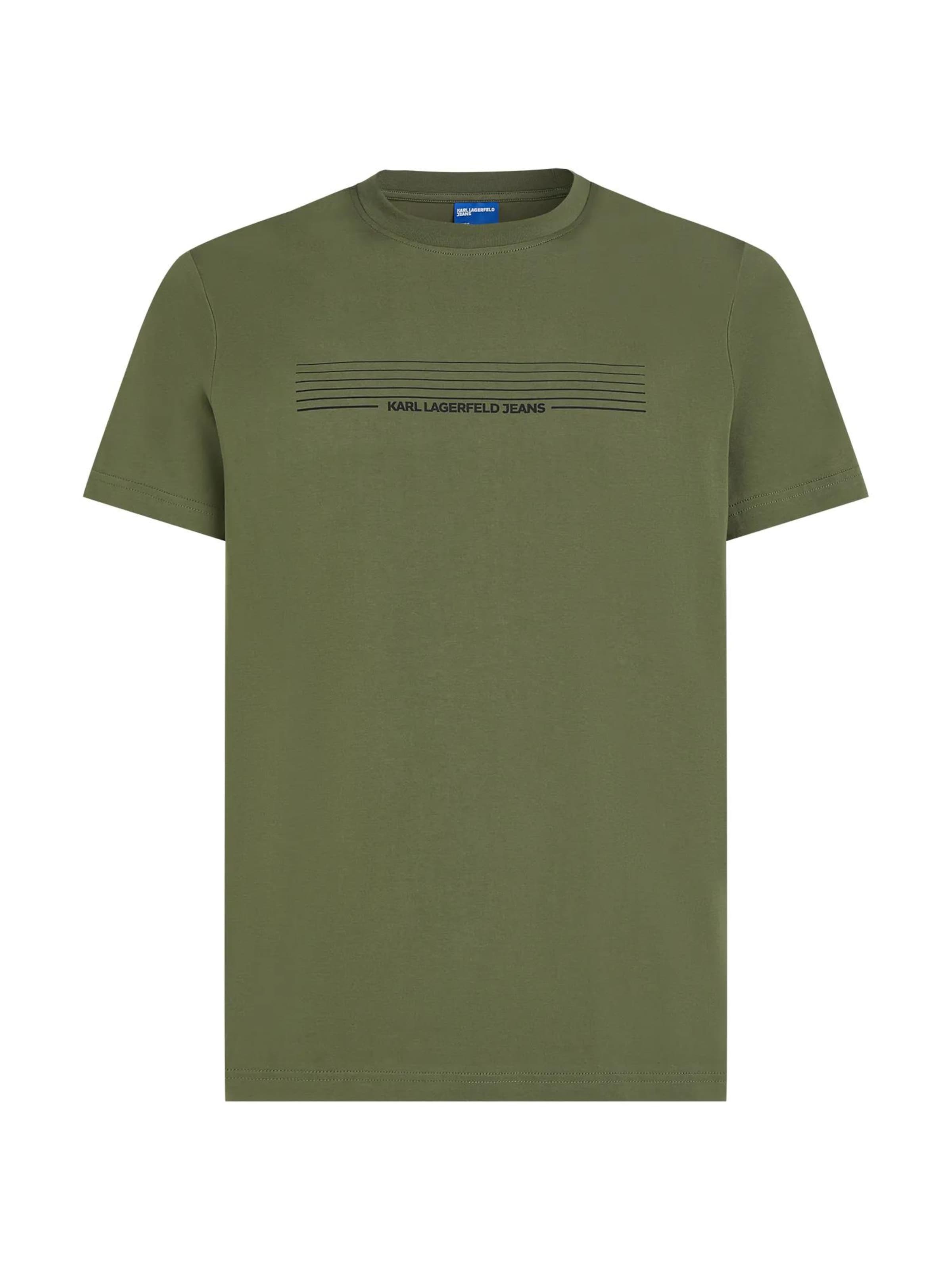 Maglietta di KARL LAGERFELD JEANS in verde: frontale